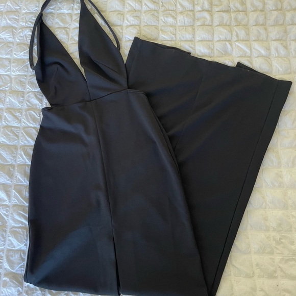 Solace London black Bacall backless midi dress - Picture 5 of 12